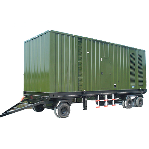 宁城会议移动集装箱型发电机组电站