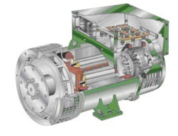 宁城发电机内部结构图